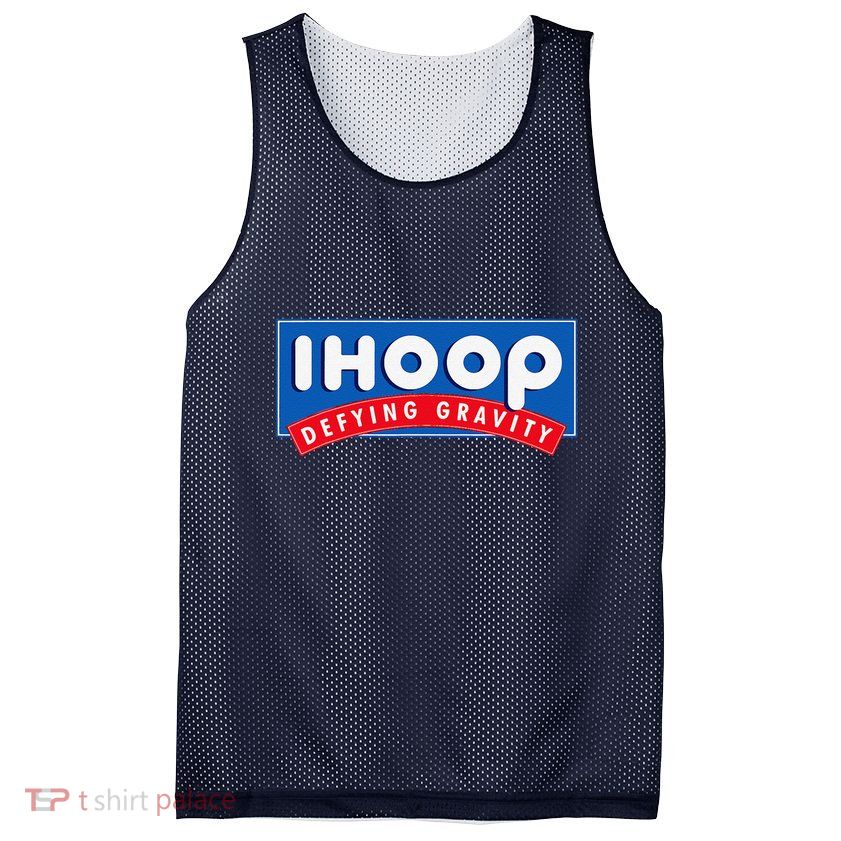 Ihoop I Hoop Defying Gravity Basketball & Basketballer Mesh Reversible Basketball Jersey Tank