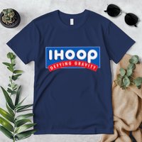 Ihoop I Hoop Defying Gravity Basketball & Basketballer Premium T-Shirt