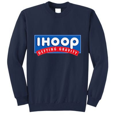Ihoop I Hoop Defying Gravity Basketball & Basketballer Tall Sweatshirt
