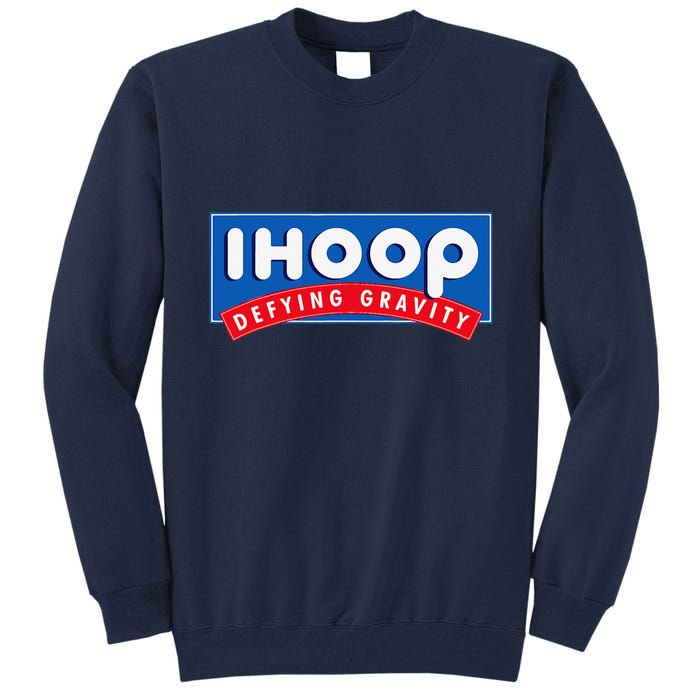 Ihoop I Hoop Defying Gravity Basketball & Basketballer Tall Sweatshirt