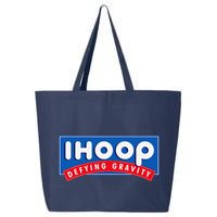 Ihoop I Hoop Defying Gravity Basketball & Basketballer 25L Jumbo Tote