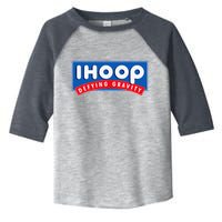Ihoop I Hoop Defying Gravity Basketball & Basketballer Toddler Fine Jersey T-Shirt