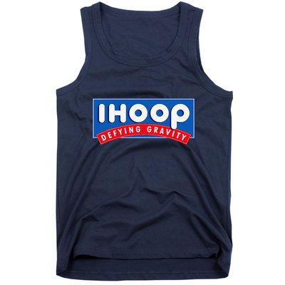 Ihoop I Hoop Defying Gravity Basketball & Basketballer Tank Top