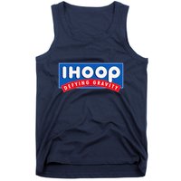 Ihoop I Hoop Defying Gravity Basketball & Basketballer Tank Top