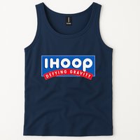Ihoop I Hoop Defying Gravity Basketball & Basketballer Tank Top