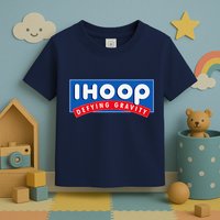 Ihoop I Hoop Defying Gravity Basketball & Basketballer Toddler T-Shirt