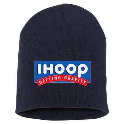 Ihoop I Hoop Defying Gravity Basketball & Basketballer Short Acrylic Beanie
