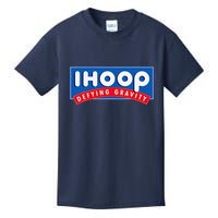 Ihoop I Hoop Defying Gravity Basketball & Basketballer Kids T-Shirt