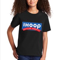 Ihoop I Hoop Defying Gravity Basketball & Basketballer Kids T-Shirt