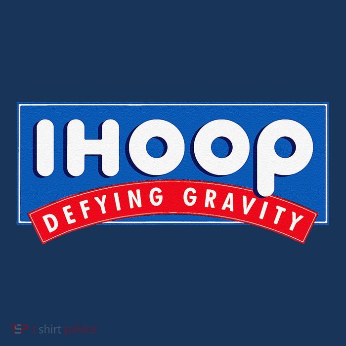 Ihoop I Hoop Defying Gravity Basketball & Basketballer Kids T-Shirt