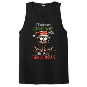 If I Had Anymore Xmas Spirit ID Be Shitting Jingle Bell Dog Gift PosiCharge Competitor Tank