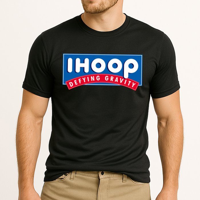 Ihoop I Hoop Defying Gravity Basketball & Basketballer Performance Shirt