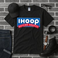 Ihoop I Hoop Defying Gravity Basketball & Basketballer Tall T-Shirt