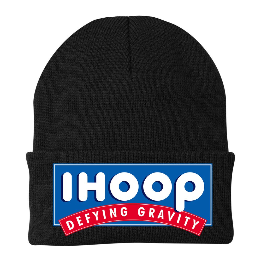 Ihoop I Hoop Defying Gravity Basketball & Basketballer Beanie