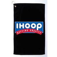 Ihoop I Hoop Defying Gravity Basketball & Basketballer Golf Towel