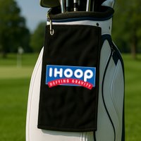 Ihoop I Hoop Defying Gravity Basketball & Basketballer Golf Towel