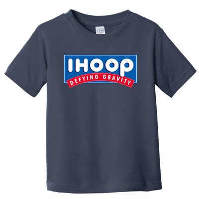 Ihoop I Hoop Defying Gravity Basketball & Basketballer Toddler T-Shirt