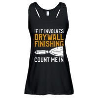 If It Involves Drywall Finishing Count Me In Drywaller Ladies Essential Flowy Tank