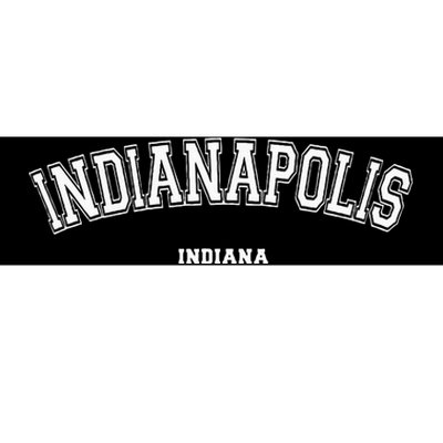 Indianapolis Indiana Bumper Sticker