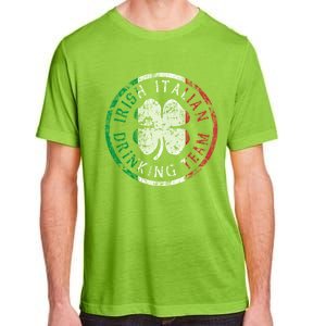 Irish Italian Ing Team Italia Gift Adult ChromaSoft Performance T-Shirt