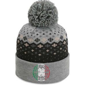 Irish Italian Ing Team Italia Gift The Baniff Cuffed Pom Beanie