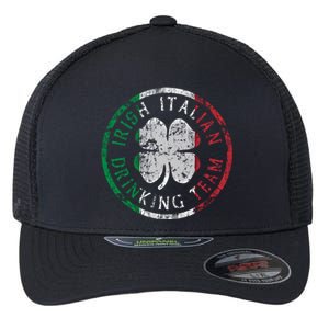 Irish Italian Ing Team Italia Gift Flexfit Unipanel Trucker Cap