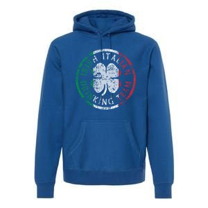 Irish Italian Ing Team Italia Gift Premium Hoodie