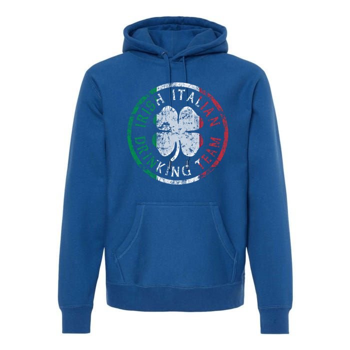 Irish Italian Ing Team Italia Gift Premium Hoodie