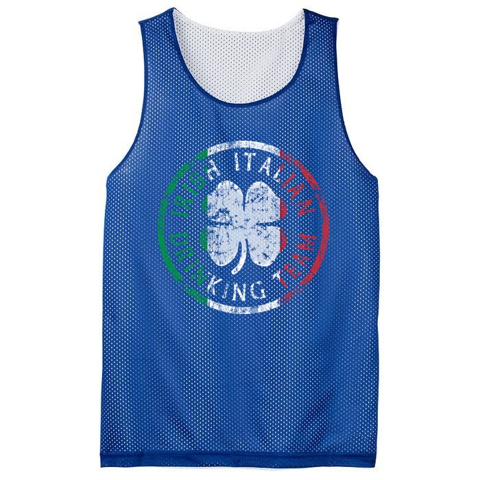 Irish Italian Ing Team Italia Gift Mesh Reversible Basketball Jersey Tank