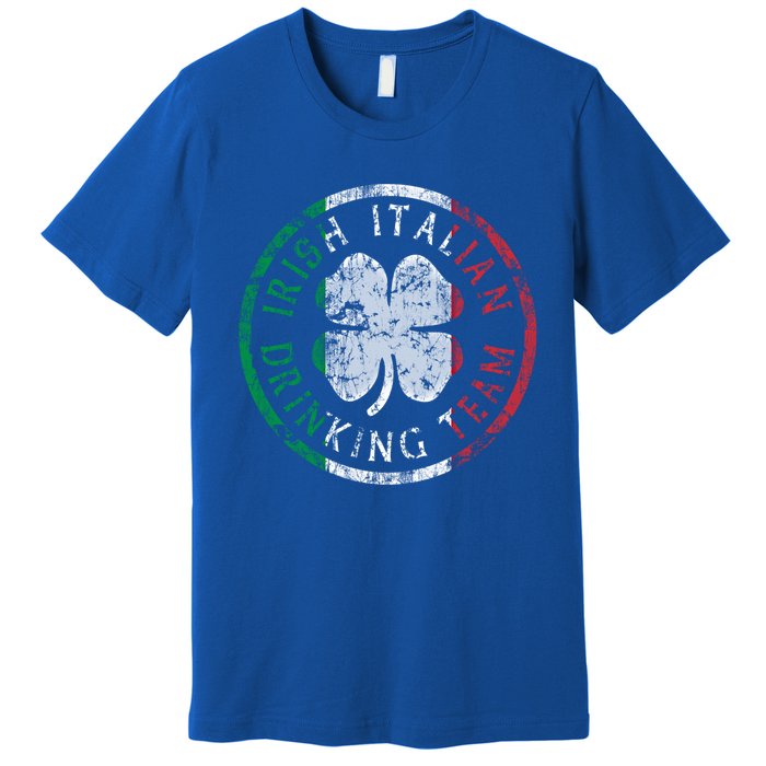 Irish Italian Ing Team Italia Gift Premium T-Shirt