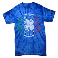 Irish Italian Ing Team Italia Gift Tie-Dye T-Shirt