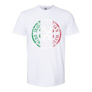 Irish Italian Ing Team Italia Gift Softstyle CVC T-Shirt