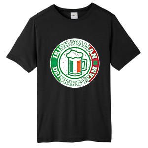 Irish Italian Ing Team Italy Flag St Patrick Humor Gift Cool Gift Tall Fusion ChromaSoft Performance T-Shirt