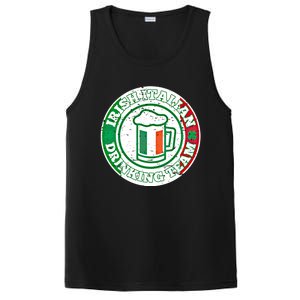 Irish Italian Ing Team Italy Flag St Patrick Humor Gift Cool Gift PosiCharge Competitor Tank