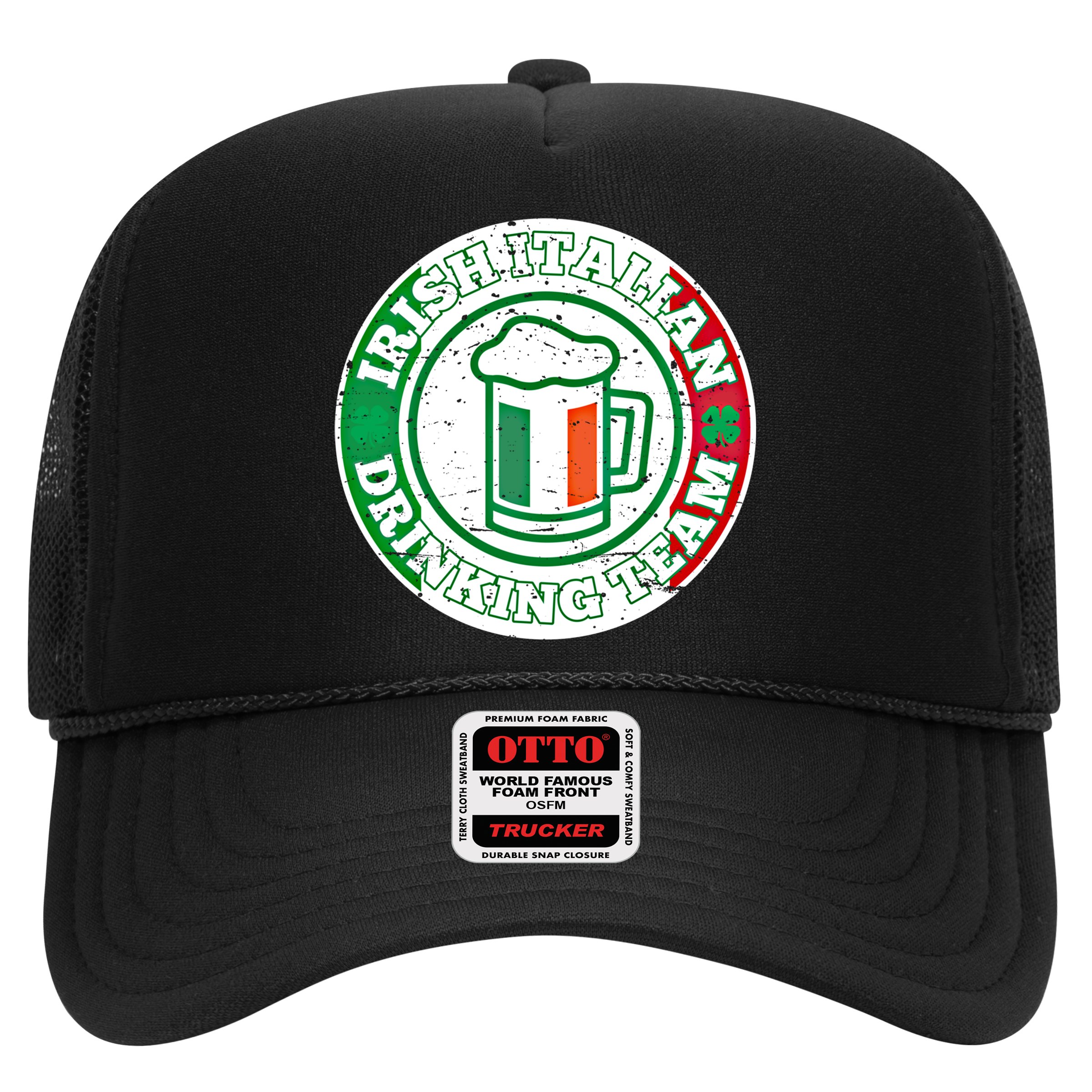 Irish Italian Ing Team Italy Flag St Patrick Humor Gift Cool Gift Hat