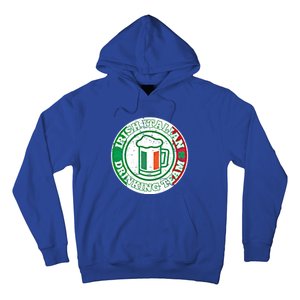 Irish Italian Ing Team Italy Flag St Patrick Humor Gift Cool Gift Hoodie