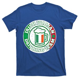 Irish Italian Ing Team Italy Flag St Patrick Humor Gift Cool Gift T-Shirt