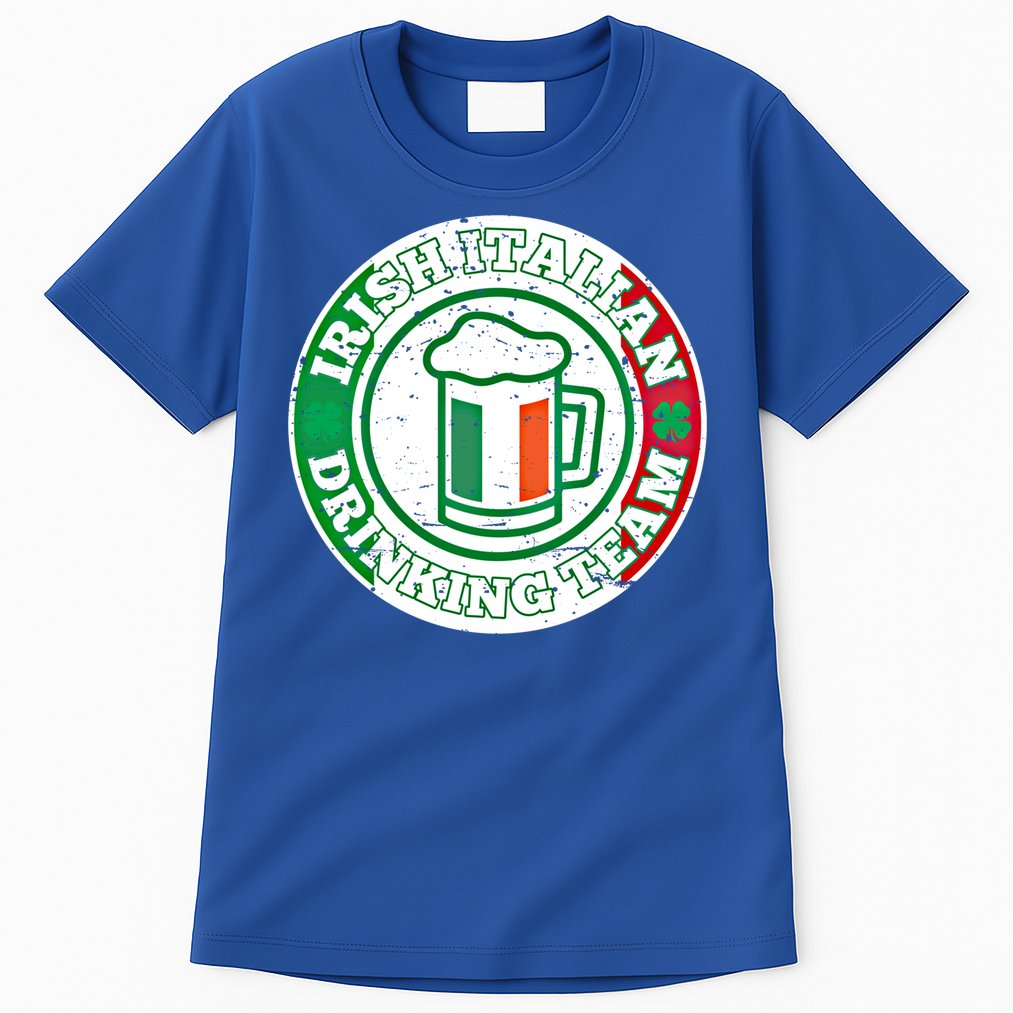 Irish Italian Ing Team Italy Flag St Patrick Humor Gift Cool Gift Tall T-Shirt