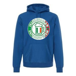 Irish Italian Ing Team Italy Flag St Patrick Humor Gift Cool Gift Premium Hoodie