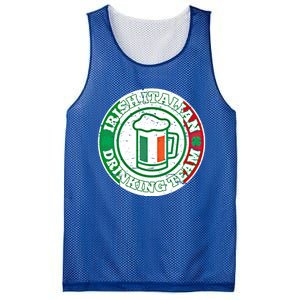 Irish Italian Ing Team Italy Flag St Patrick Humor Gift Cool Gift Mesh Reversible Basketball Jersey Tank