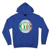 Irish Italian Ing Team Italy Flag St Patrick Humor Gift Cool Gift Tall Hoodie