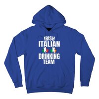 Irish Italian Ing Team St Patricks Day Shamrock Flag Gift Hoodie