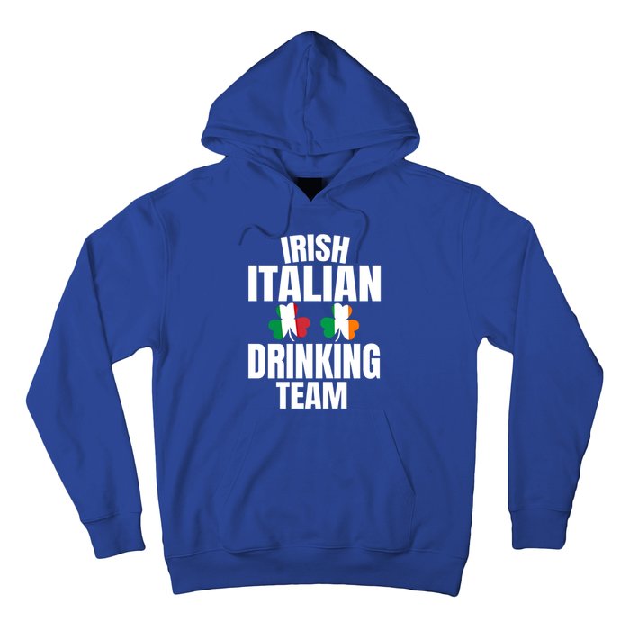 Irish Italian Ing Team St Patricks Day Shamrock Flag Gift Hoodie