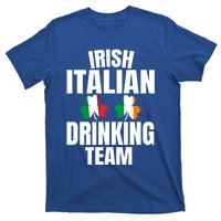 Irish Italian Ing Team St Patricks Day Shamrock Flag Gift T-Shirt