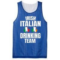 Irish Italian Ing Team St Patricks Day Shamrock Flag Gift Mesh Reversible Basketball Jersey Tank