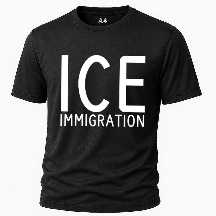 Ice Immigration Cooling Performance Crew T-Shirt