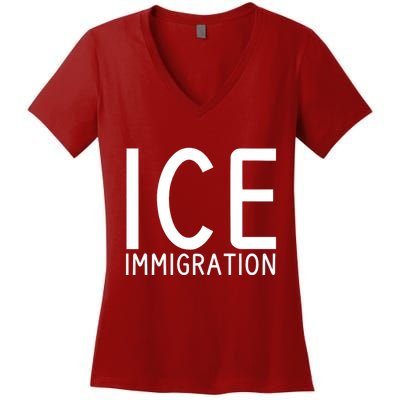Ice Immigration Women's V-Neck T-Shirt