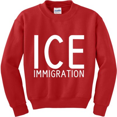 Ice Immigration Kids Sweatshirt