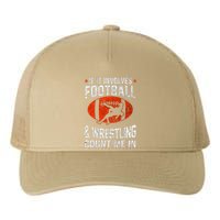 If It Involves Football And Wrestling Count Me In Wrestler Yupoong Adult 5-Panel Trucker Hat