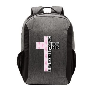 If It Involves Dancing & Jesus Count Me In Dancer Vector Backpack